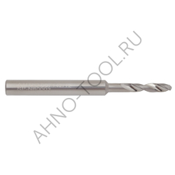 Сверло 3.5мм монолитное твердосплавное 3D без подвода СОЖ. для цвет.металлов SP-N800030350 VHM AHNO