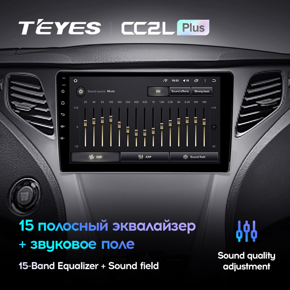 Teyes CC2L Plus 9" для Hyundai Azera II 2011-2014