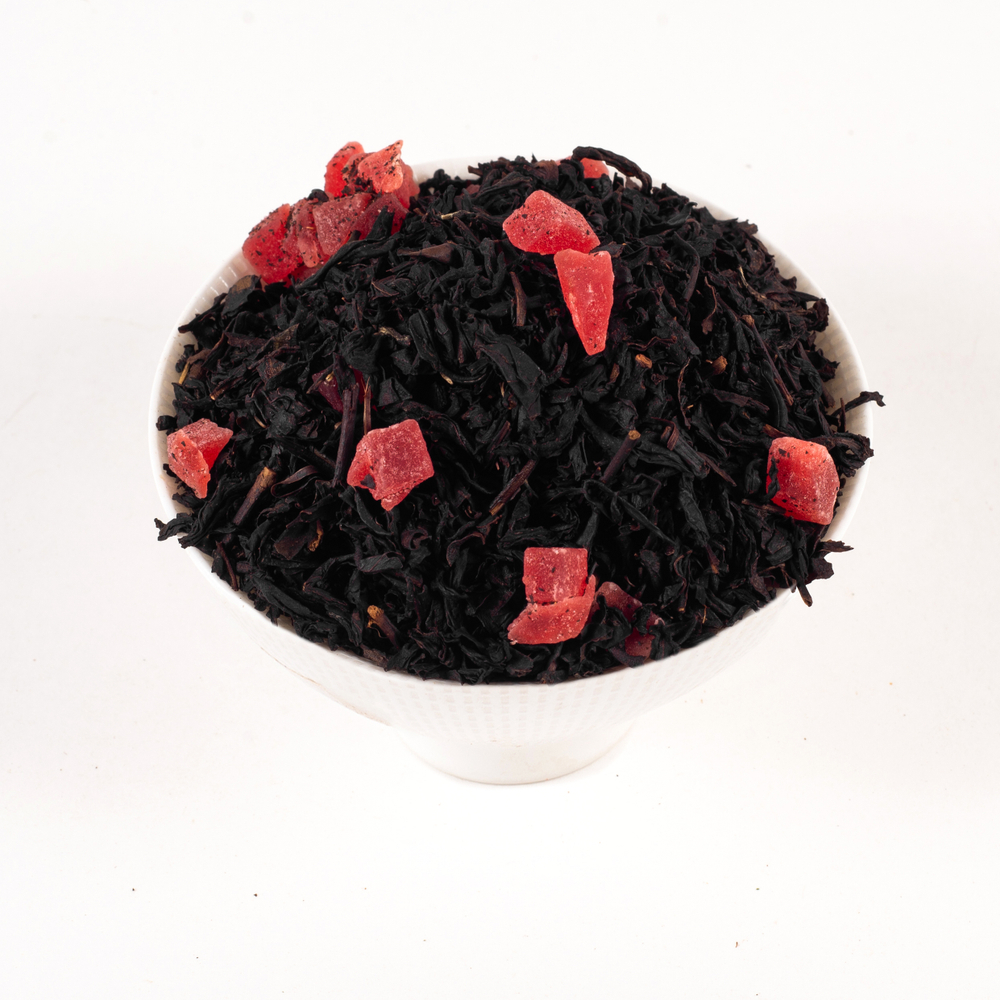 7781D Чай черный ароматизированный БАЗОВАЯ коллекция "Спелая вишня"