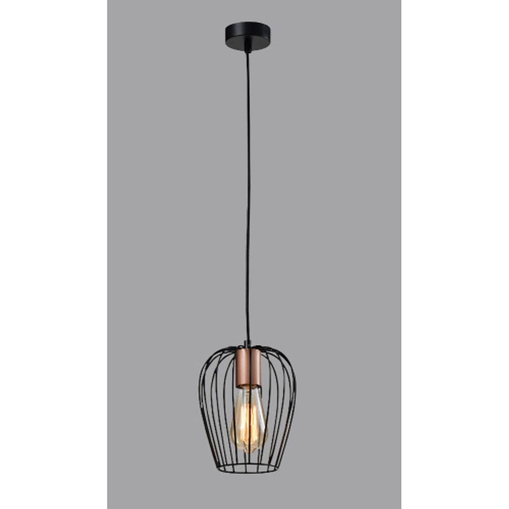 Светильник подвесной (подвес) Rivoli Atena 5063-201 1 х E27 40 Вт лофт - кантри