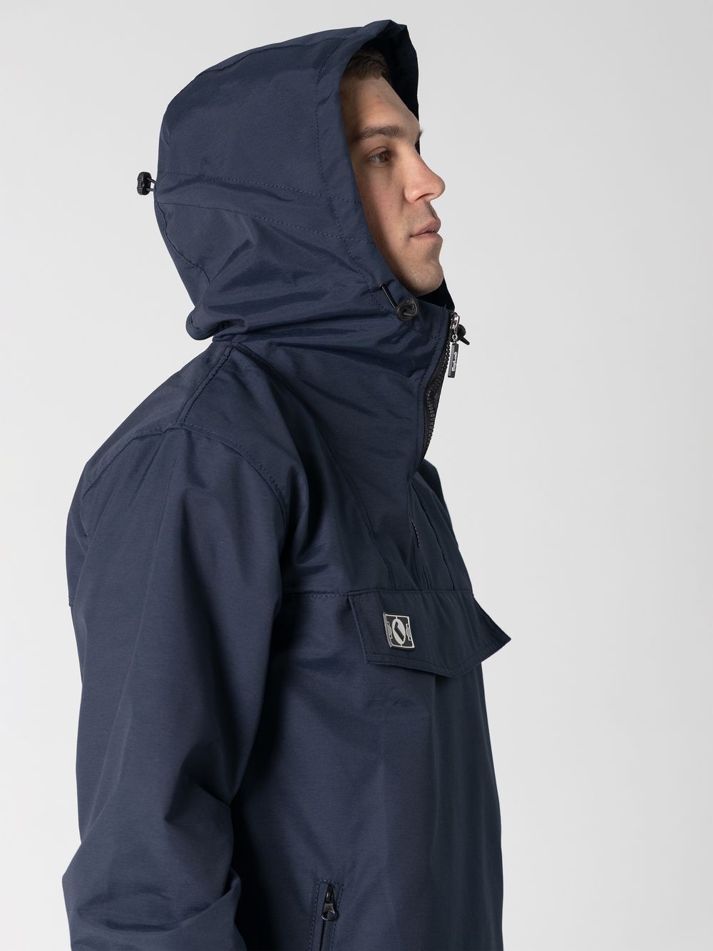 Анорак с боковым карманом Город Горький синий