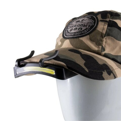 Фонарь для кепки "Сибирский Следопыт - Альфа", 1 COB, 3хААА  PF-PFL-HL48