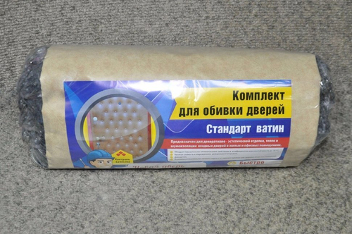 Комплект для обивки дверей бежевый Стандарт Ватин 125/531