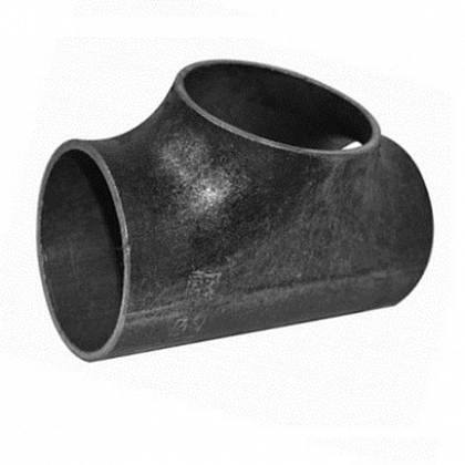 Тройник стальной бесшовный равнопроходной Дн 42,4х2,6 (Ду 32) под приварку ГОСТ 17376-2001