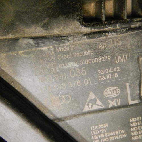 Фара левая Audi A6 5 C8 (2018-2023) LED