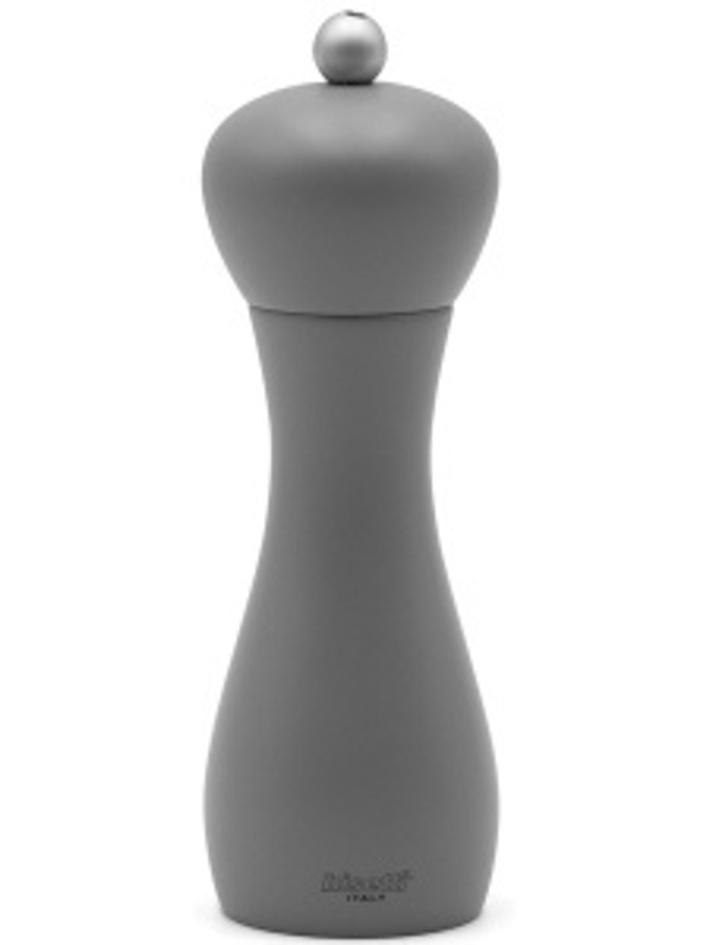 Мельница для перца серая лакированная 18 см Bisetti серия Rimini