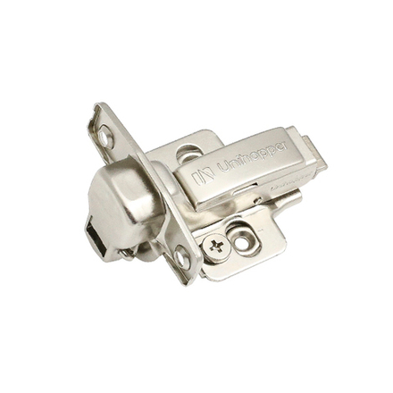 Петля внутренняя  с доводчиком, 48мм, 3D, с декоративной накладкой, UNIHOPPER