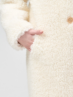 Шуба женская чебурашка тедди эко