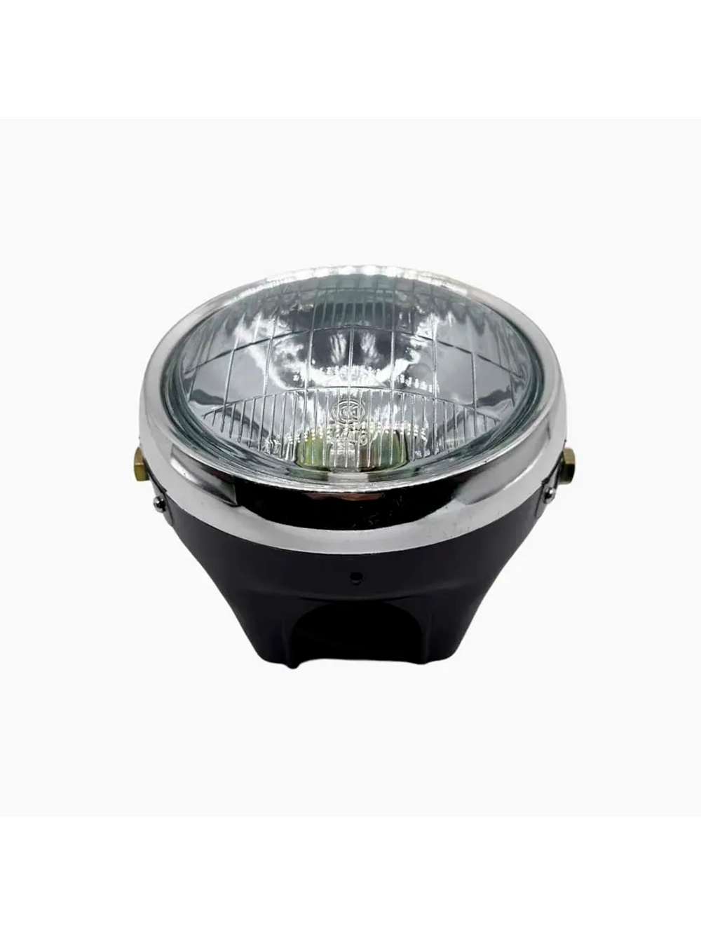 - - Фара для мотоцикла круглая (мопед Альфа, Дельта)