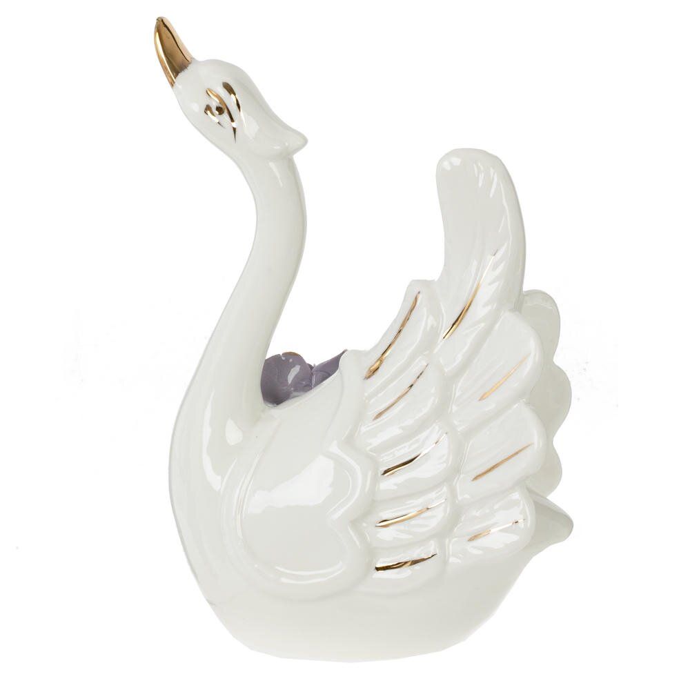 GAEM Набор из 2-х фигурок декоративных "Лебедь", L12 W6 H19 см