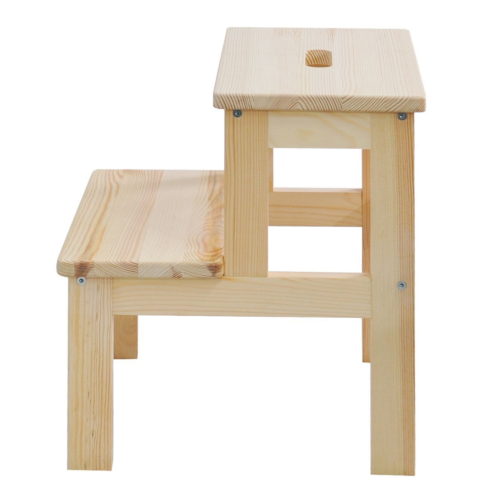 Табурет для кухни, 38х38х43, Беквэм, стремянка, деревянный степ-стул, Dipriz