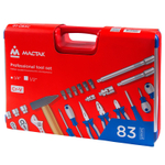 МАСТАК (01-083C) Набор инструментов универсальный, 83 предмета