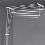 Сушилка для белья потолочная (5 стержней) "Лиана-Люкс" 1,3м в пленке SPP-130