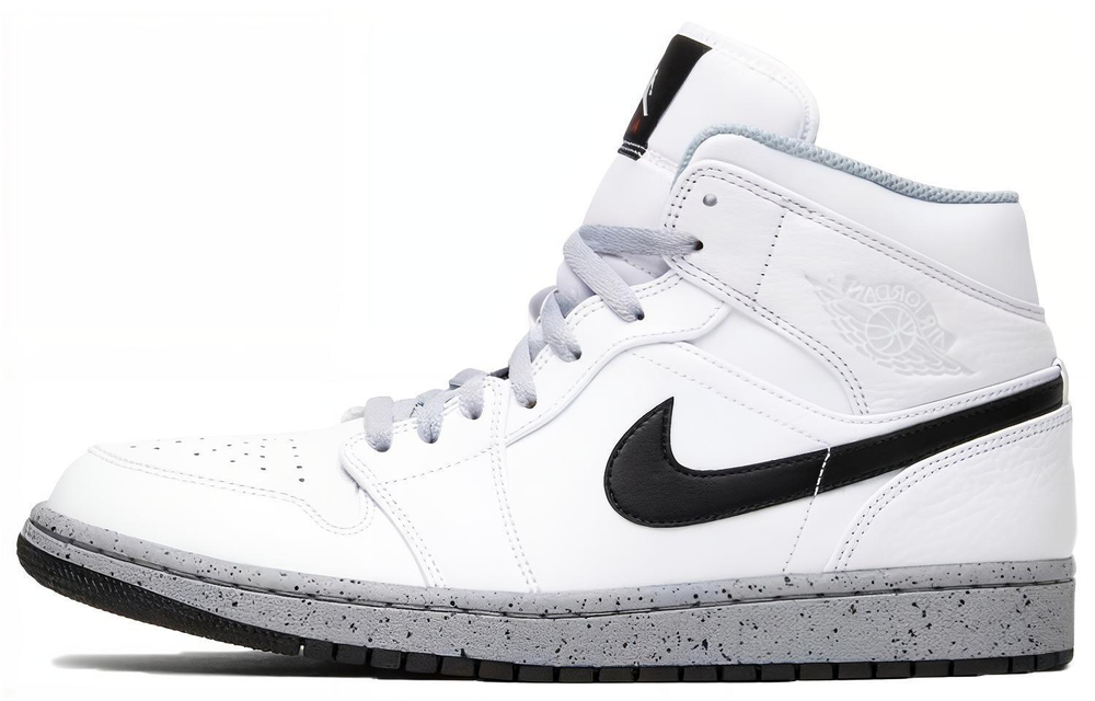 Кроссовки Jordan Air Jordan 1 Mid White Cement