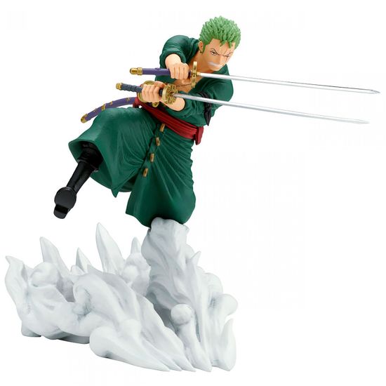 Фигурка Аниме One Piece Roronoa Zoro Ророноа Зоро 15см BP29205P / Фигурка Banpresto по мотивам вселенной "Ван Пис", Ророноа Зоро