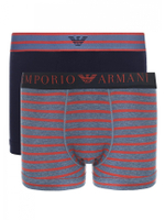 Комплект трусов-боксеров мужских Mens Knit 2-Pack Trunk EMPORIO ARMANI