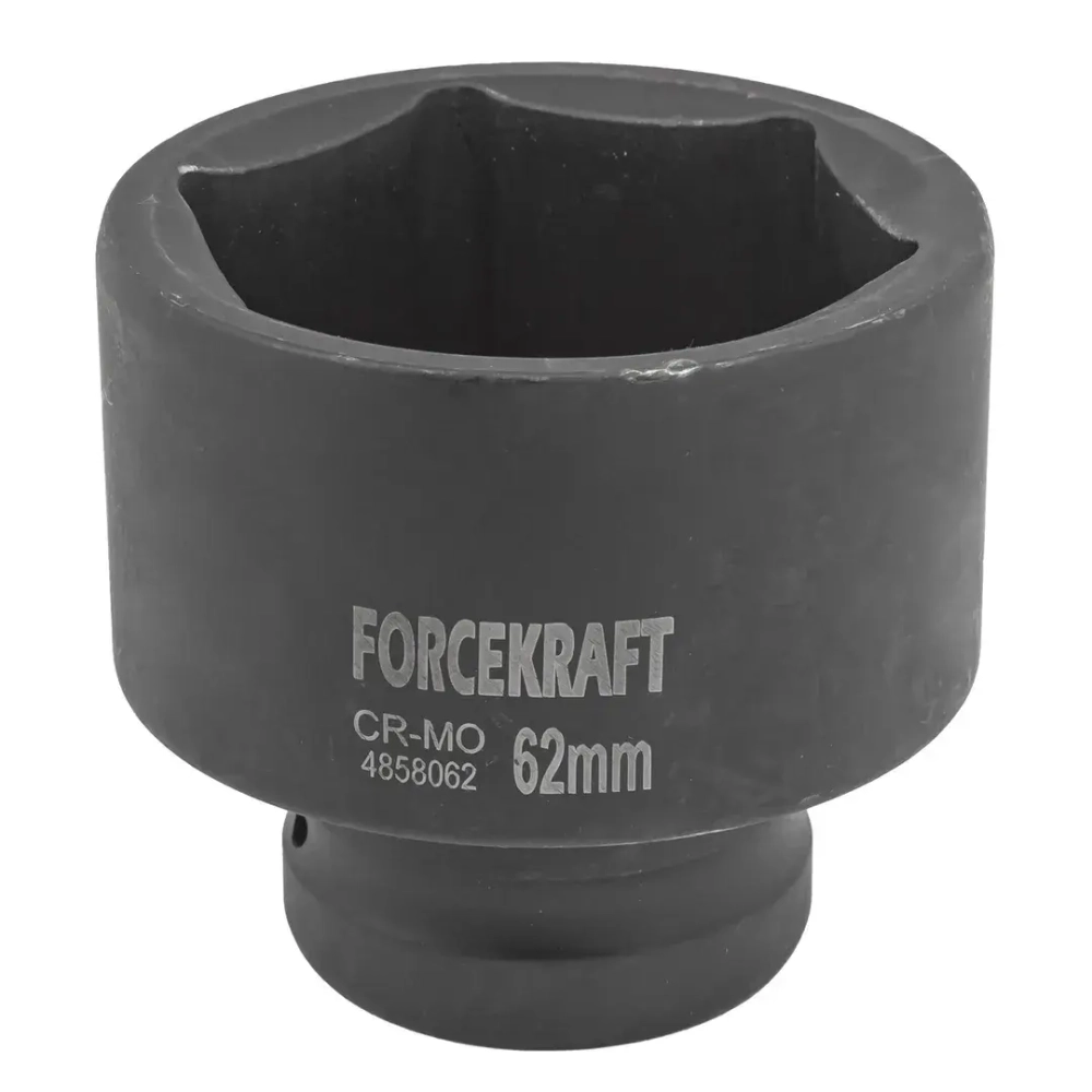 Головка ударная 1'', 62мм (6гр.) FORCEKRAFT FK-4858062
