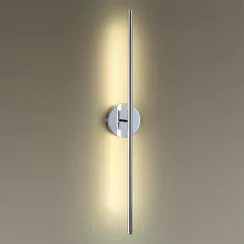 4323/12WL HIGHTECH ODL22 313 металл/хром полированный Настенный светильник поворотный 360° IP20 LED 12W 645Лм 3000K FUERTE