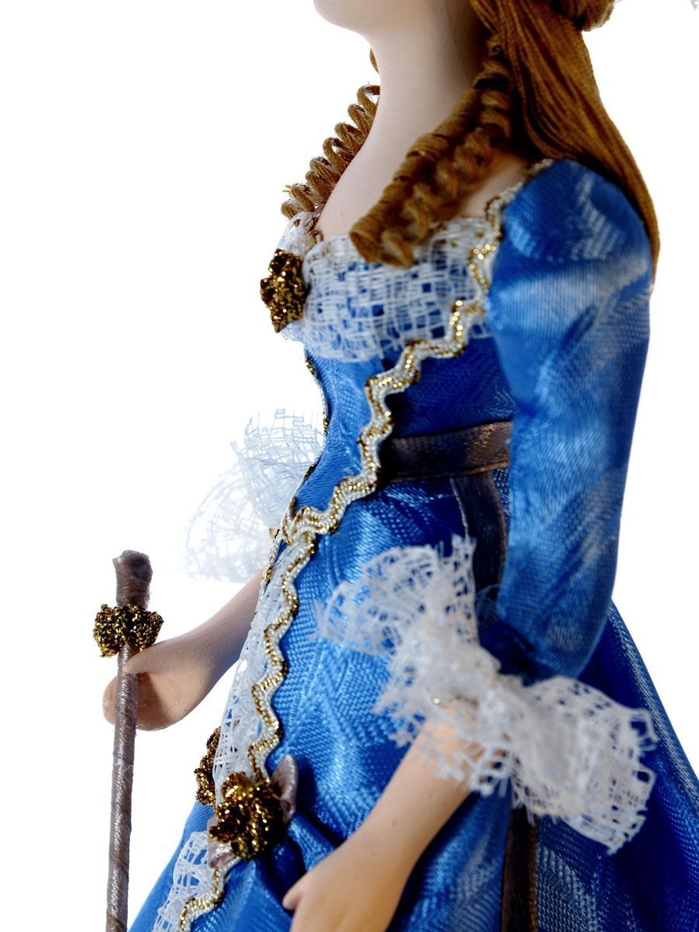 Кукла фарфоровая Дама с тростью