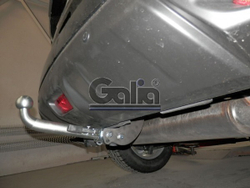 Фаркоп оцинкованный Galia N055C для Nissan X-Trail 2015-, Renault Koleos 2016-(паспорт и сертификат в комплекте)(без электрики)