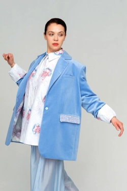 Жакет бархатный REDKOE