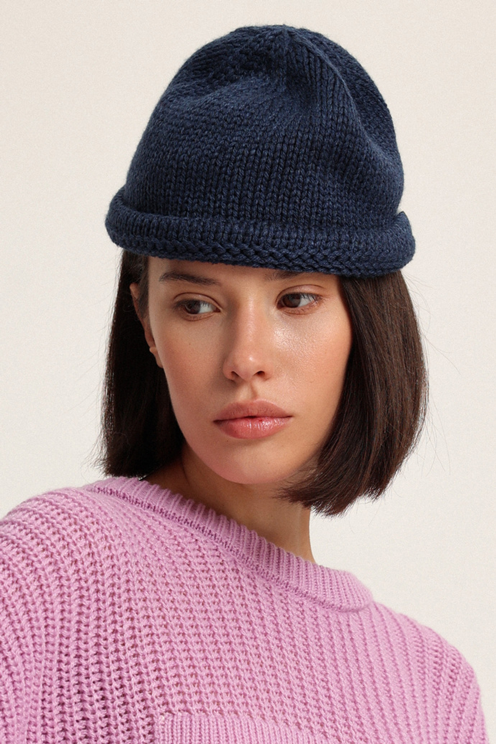 Шапка вязаная