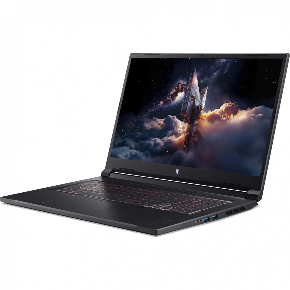Ноутбук Acer Nitro V 17 AI ANV17-41-R6A6 AMD Ryzen 7 260/16Gb/SSD1Tb/RTX5060 8Gb (95W)/17.3"/IPS/FHD/1920x1080/144Hz/NoOS/Black/3.1kg (NH.QYVCD.005)