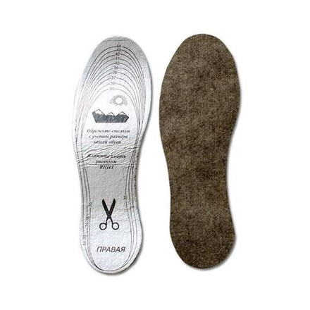 Стельки войлочные с фольгой