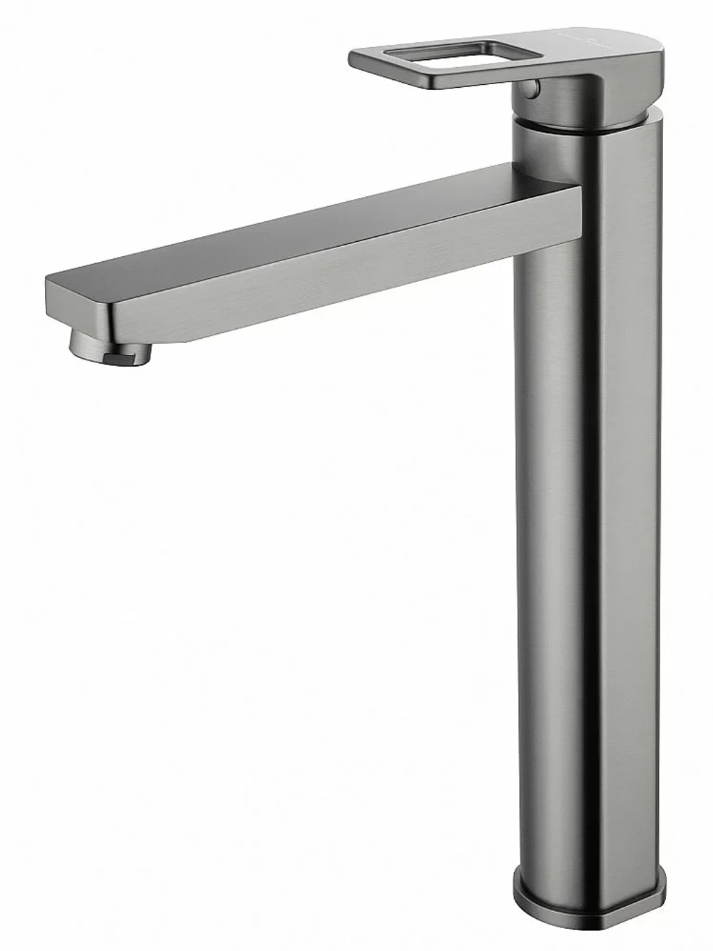 Смеситель для раковины высокий WONZON & WOGHAND FRAME WW-88239010-BGM темный графит