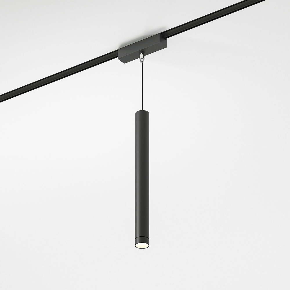 Магнитный трековый светильник Elektrostandard Flat Magnetic 85097/01 черный