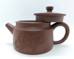 259306.2 Чайник ИСИН "БЛАГОПРИЯТНОЕ ПОСЛАНИЕ - Колокол" 170мл, в подар.коробке, глина коричн.