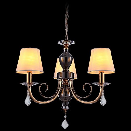 Люстра потолочная ILLUMICO E14  IL5272-3P-27 BK GD