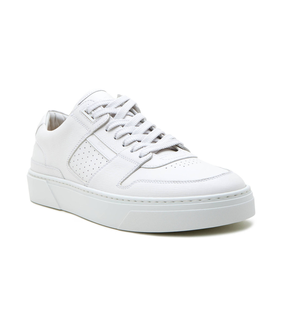 Кожаные кроссовки gary BOSS BLACK - белый(50512161)