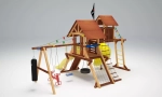 Деревянный игровой комплекс Савушка Lux - 14