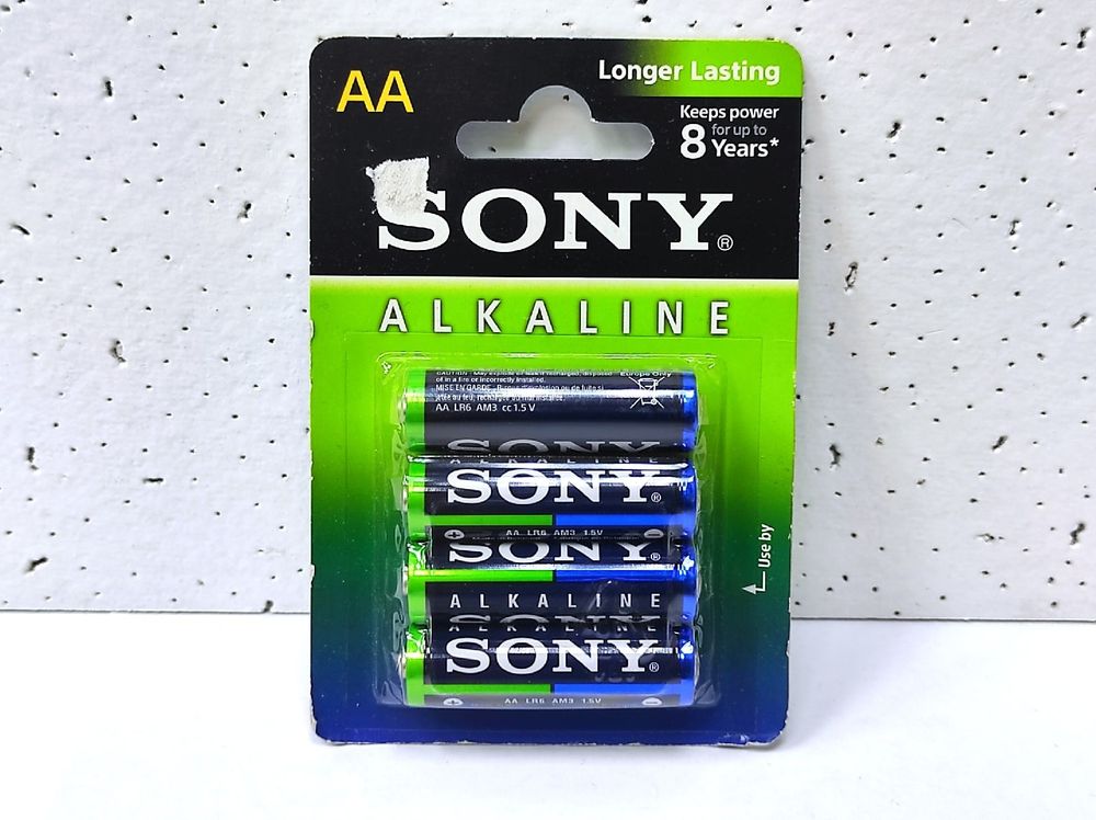 Батарейка алкалиновая Sony AA
