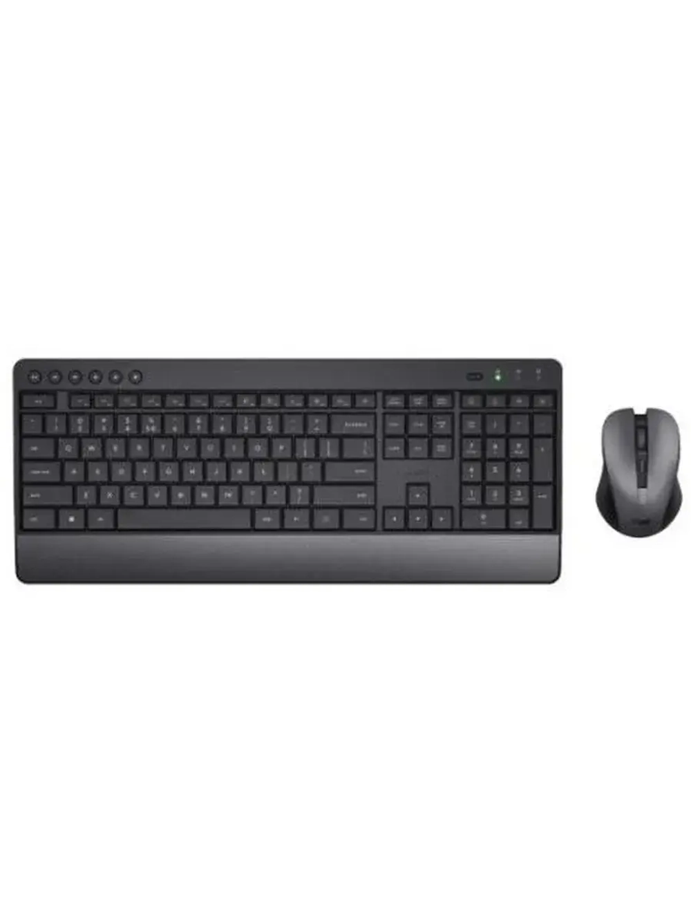 Клавиатура+мышь Trezo Silent BLACK