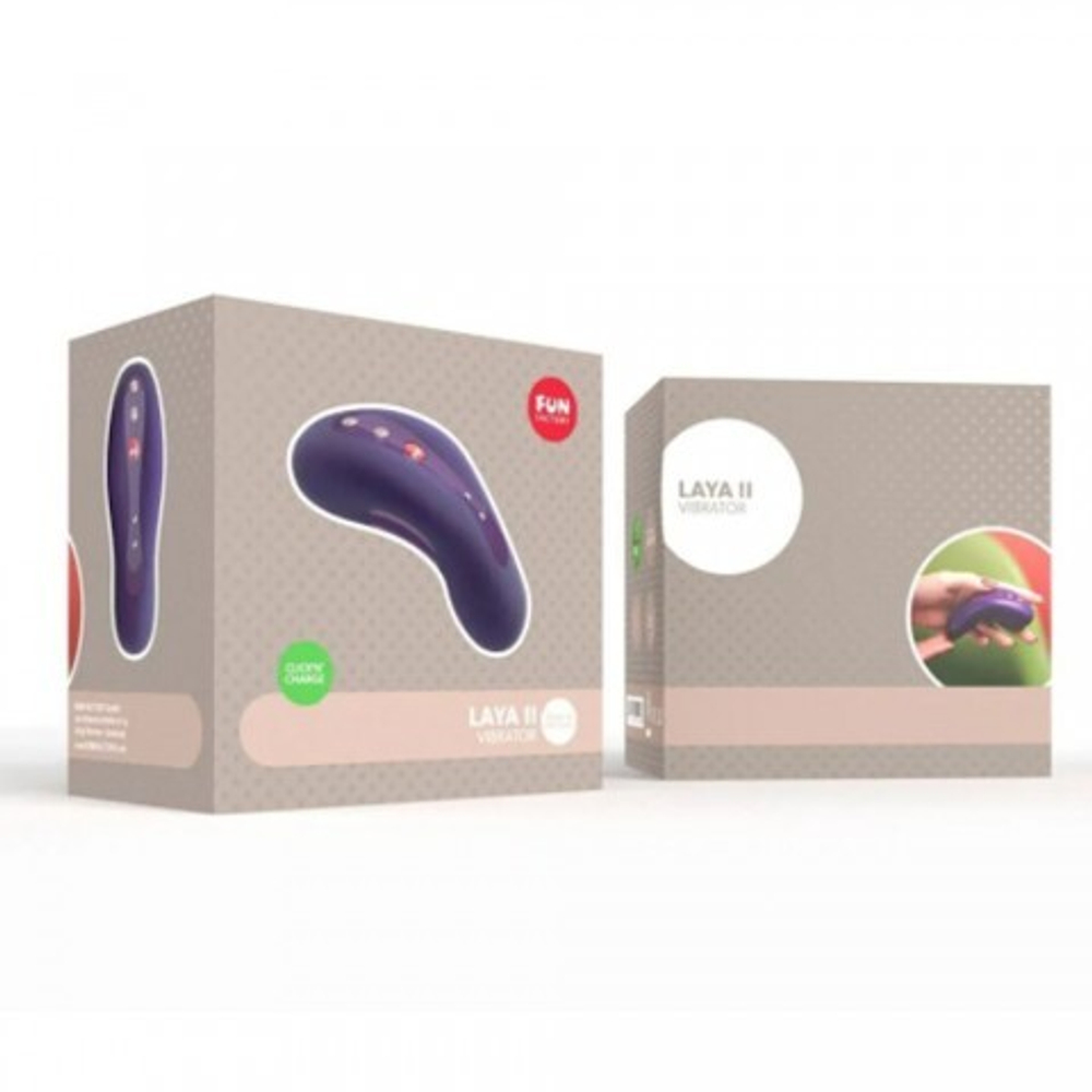 Вибратор Fun factory LAYA II, фиолетовый
