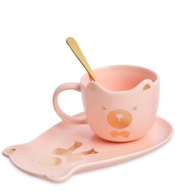 MUG-402/3 Чайная пара «Мишутка»