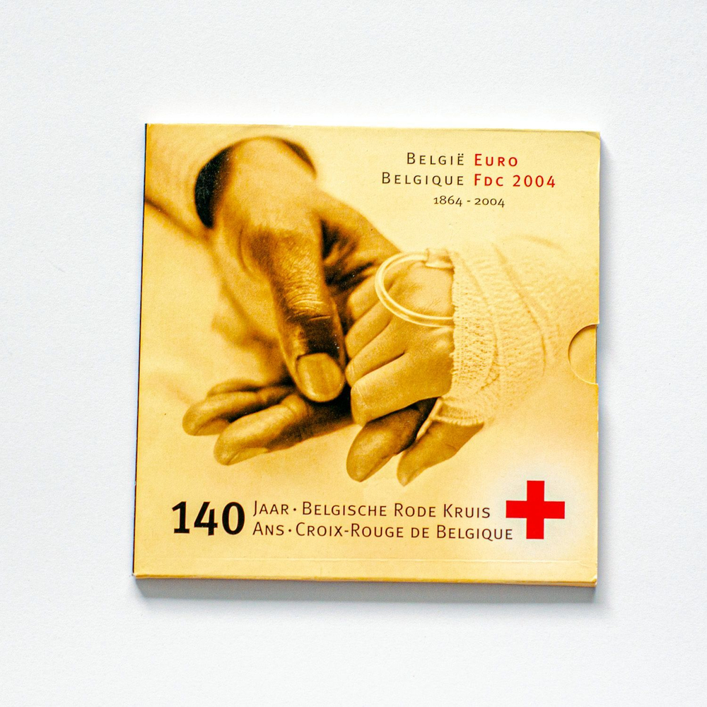 Belgium 2004 Year Set "140 Years of the Red Cross" with Commemorative Medal