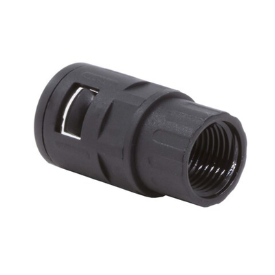 Муфта с внутренней резьбой DN 12 мм, М16х1,5, полиамид, цвет черный