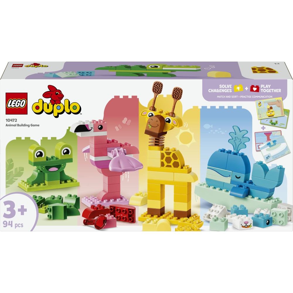 Конструктор LEGO DUPLO Town 10472 Игра строим зверюшек — фото 2