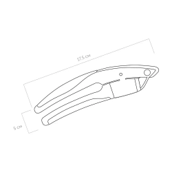 Пресс для чеснока SIRENA хром