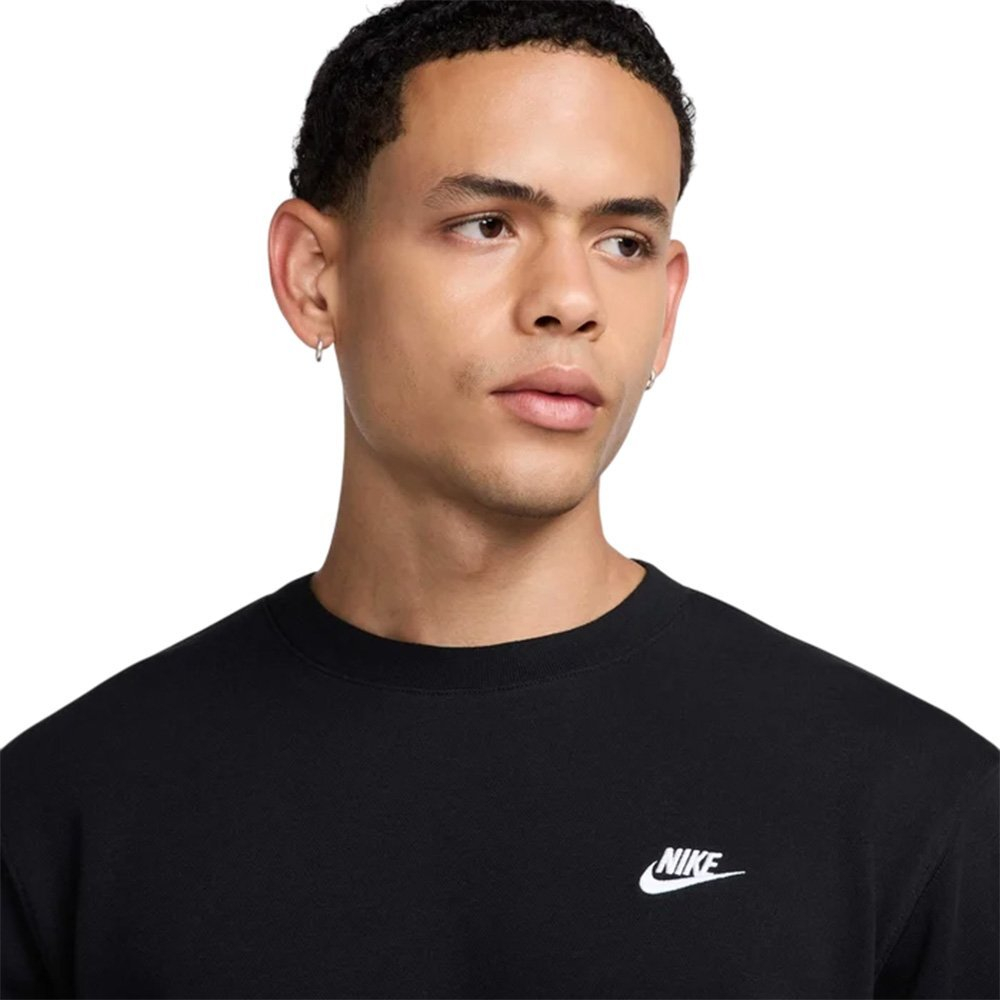 Баскетбольная толстовка Nike Club Sweatshirt Black