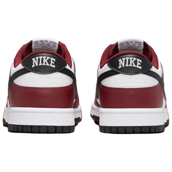 Кроссовки NIKE Dunk для скейтборда Низкие Белые Красные Черные Мужские