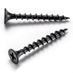 Саморезы по дереву черный 4,2х50мм (348 шт/1,2 кг), шурупы по дереву