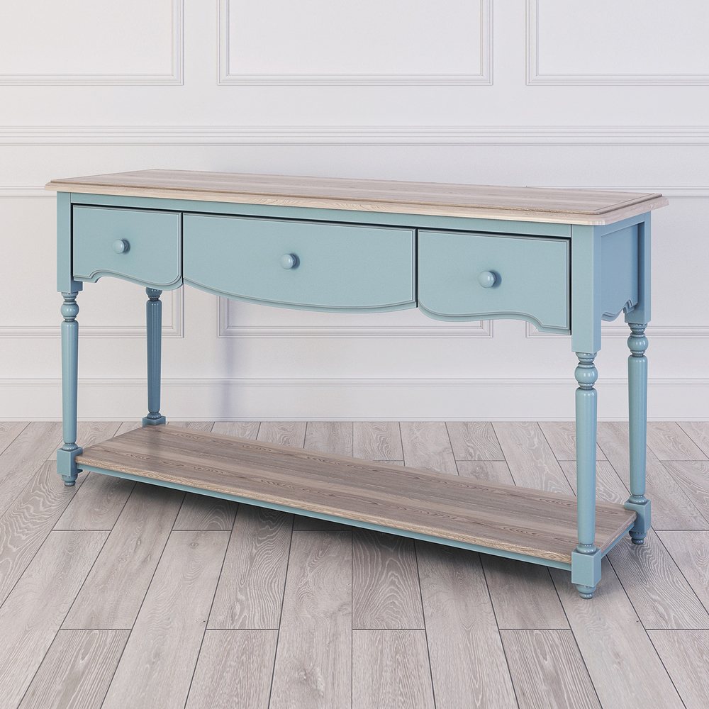 Консоль с 3-я ящиками и полкой Leblanc