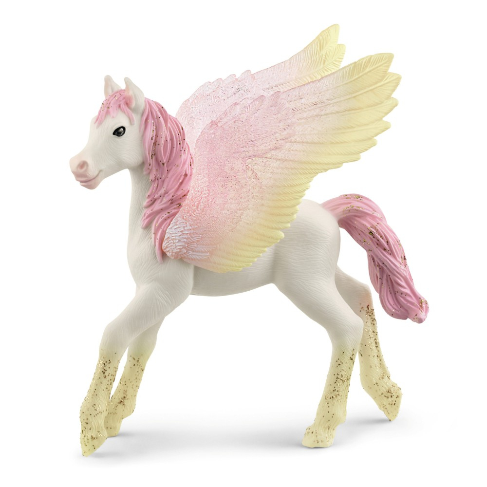 Schleich S 70721 — Фигурка пегаса Восходящее Солнце жеребёнок — фото 1