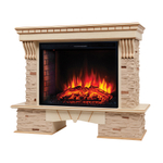 Каминокомплект Real Flame Sorento 33/33W WT с очагом Epsilon 33