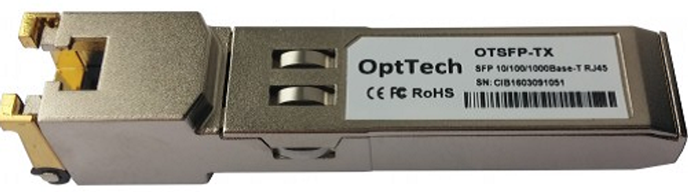 Модуль SFP+ OptTech OTSFP+-RJ45