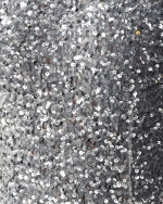 Мини-платье с пайетками DAN MARALEX